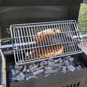 Cestello per <span class=keywords><strong>Barbecue</strong></span> Portatile all'Ingrosso, Griglia a Rete per Pesca, Cestello per Girarrosto - Product Image 1