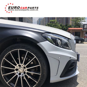2019 classe C w205 C63 <span class=keywords><strong>pare</strong></span>-chocs avant pour W205 C200L C300 C63 haute qualité PP kit carrosserie 2014 à 2019 année - Product Image 3