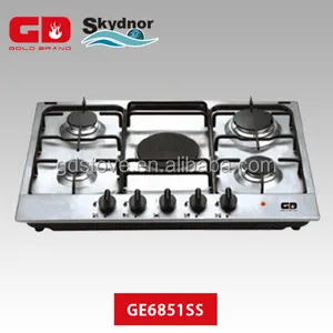 सबसे अच्छा बिक्री 5 बर्नर मिनी बर्नर गैस स्टोव/रसोई मिनी cooktop