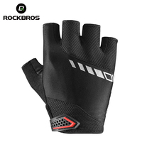 Guantes de silicona antideslizantes para deporte, de medio mano, para bicicleta, SBR, primavera y verano