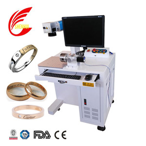 Goedkope Prijs Sieraden Zilver Goud 20W Fiber <span class=keywords><strong>Laser</strong></span> Graveren Markering <span class=keywords><strong>Machine</strong></span> Voor Verkoop - Product Image 2