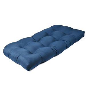 Outdoor Foldable Polyester Sofa Chair <strong>Bench</strong> Cushion Seat <strong>Pad</strong> Comfortable Lounger Rocking Chair Cushions <strong>Pads</strong> Waterproof Woven - Product Image 1