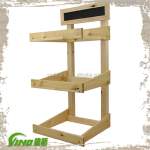 Customized Wooden Plant <b>Stand</b> & Flower <b>Display</b> Easy Assembly countertop <b>display</b> - Product Image 3