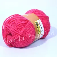 थोक crochet यार्न ऊन मिश्रित यार्न बुनाई रंगीन ब्रिटेन के बाजार में TL-03
