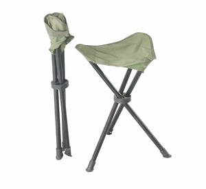 Chaise de pêche en métal de loisirs en plein air Portable 600D Oxford tissu cadre de fer pliable tabouret de siège de trépied à trois jambes pour la pêche - Product Image 4