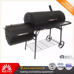 Fumador BARBACOA Parrilla exterior de <span class=keywords><strong>Leña</strong></span> Con Desplazamiento Lateral - Product Image 2