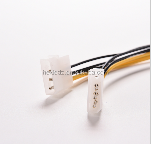 Alimentatore PC Gaming Cavo Alimentazione 4 Pin Molex A 8 Pin PCI-E Per Scheda Grafica - Adattatore Di Potenza Cavo Pcie 8 Pin Gpu - Foto 13