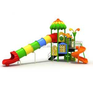 Équipement de terrain de jeux extérieur personnalisé avec toboggan et balançoire, parc d'attractions commercial - Product Image 4