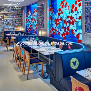 Moderno <span class=keywords><strong>restaurante</strong></span> Bar muebles comedor cabina asientos <span class=keywords><strong>mesas</strong></span> <span class=keywords><strong>y</strong></span> <span class=keywords><strong>sillas</strong></span> <span class=keywords><strong>para</strong></span> <span class=keywords><strong>restaurante</strong></span> - Product Image 1