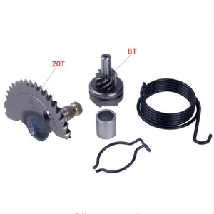 GY6 49cc 50cc 55mm Kick Start Shaft with Idle Gear Sets for 139QMA 139QMB Scooter