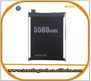 Doogee S60 Bateria 5580 mAh bateria de li-ion 3.8 V Baterias Para Doogee teleone S60 BAT17M15580 - Product Image 1
