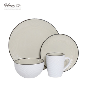 Vajilla comestibles <span class=keywords><strong>vaisselle</strong></span> en céramique avec assiettes <span class=keywords><strong>vaisselle</strong></span> de noël ensemble de dîner - Product Image 2