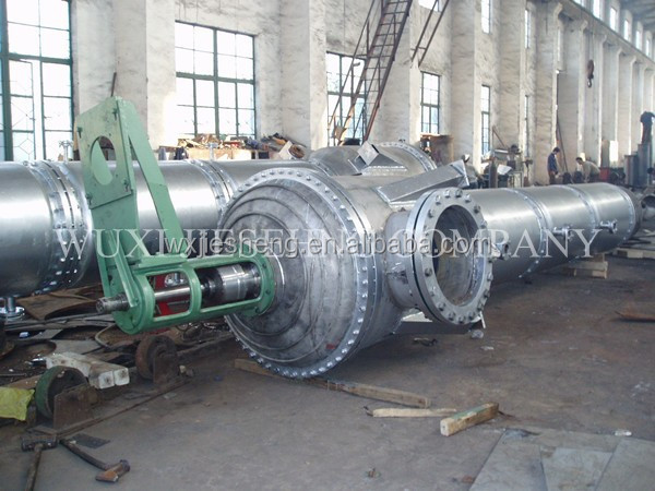 Скребок тонкой пленки испарителя с внешними Half Pipe