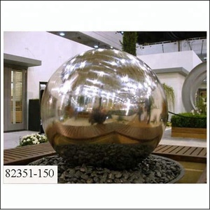 Eau ronde En Acier Inoxydable Balle Jardin Paysage Fontaine - Product Image 4