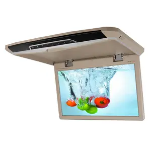 Vendita calda 17.3 "1920*1080 monitor testa auto android, sedile posteriore tv per auto, monitor tetto auto