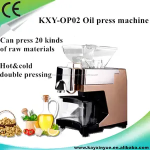 Económico y Eficiente de prensado en frío máquina de la prensa de aceite de jatropha
