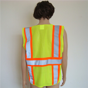 Màu Xanh Lá Cây 3M An Toàn Vest Với Pockets - Product Image 3