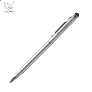 TTX Bút Stylus Màn Hình Cảm Ứng Mềm Chữ Thập Bằng Nhôm Kim Loại Màu Sắc Khác Nhau Bút Viết 2 Trong 1 - Product Image 3