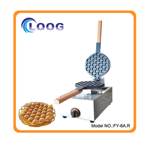 De alta Calidad Comercial antiadherente Gas Hong Kong Huevo máquina de Hacer Gofres con Elemento de Calefacción Por Infrarrojos - Product Image 1