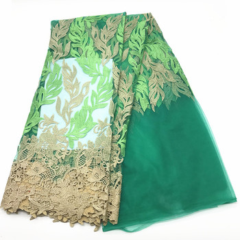 2018 Nigerian Lace Fabric for Wedding Dress | Premium African French Net &  Beaded Tulle