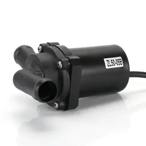 Electric vehicle radiator pump 12v 24v flow rate 1500LPH with 100 Degrees Celsius hot water circulation pump