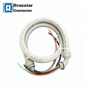 Câble électrique de 1/2 pouces, 10 AWG, tuyau de climatisation Flexible, tuyau ue, <span class=keywords><strong>fouet</strong></span> AC, vente en gros - Product Image 2