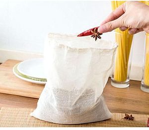 Unbleached Reusable Loose Tea Cotton Tea Bags - Product Image 3
