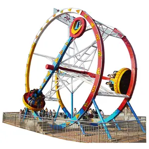 Fairground Machine Outdoor Equipment Manufacturer Amusement Park Entertainment Rides Ferris Ring Car