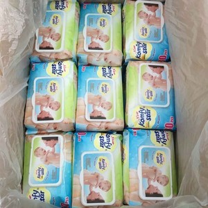 Komfy étoiles bébé lingettes 80 pcs avec couvercle bébé papier - Product Image 1
