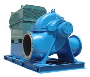 High pressure 4 cylinder diesel engine belt driven irrigation water pump machine