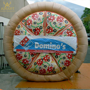 Wholesale Inflatable Giant Pizza inflatable food <strong>model</strong> <strong>Balloon</strong> for sales Advertising - Product Image 2