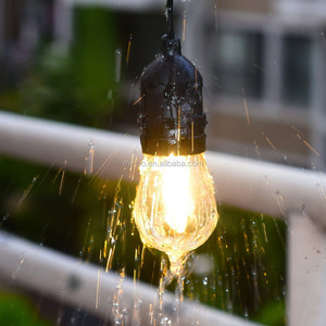 <span class=keywords><strong>Bombillas</strong></span> Vintage blancas cálidas E26, <span class=keywords><strong>guirnalda</strong></span> decorativa para Patio exterior de 48 pies, luces para Patio, globo, fiesta, Navidad, cadena de luces - Product Image 3