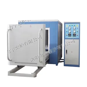 High temperature trolley type crystal growing furnace digital thermometer muffle furnace