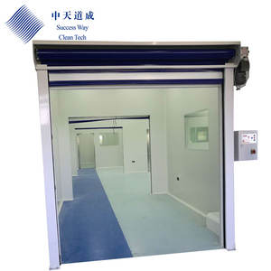 PVC Doux Rideau Vitesse Rouleau Salle Blanche Rapide Enrouler Volet Porte - Product Image 5