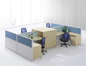 엔트 워크스테이션 오피스 파티션 큐비클 <span class=keywords><strong>3</strong></span>인용 오피스 큐비클 - Product Image 6