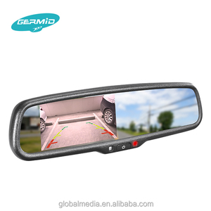 OEM 4.3 אינץ פנים CarMirror צג עם GPS Tracker, אוטומטי-עמעום, HD מצלמת מקף DVR שיא, הפוכה נסתרת מצלמה ליצרני רכב - Product Image 2
