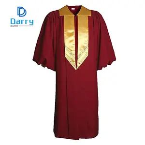 Giáo Sĩ áo choàng sang trọng cho phụ nữ clerical đồng phục choirs cổ điển Nhà thờ choir gown