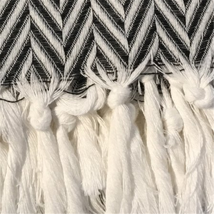 Wholesale 100% Cotton Quick Dry Turkish Peshtemal <strong>Hammam</strong> Beach <strong>Towel</strong> with Tassels - Product Image 5