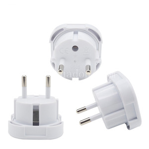 Sản Phẩm Bán Chạy Nhất 3 Pin Quảng Trường Để Vòng Adaptor Cắm 4.0 Mm Châu Âu Loại C Adapter - Product Image 6