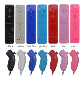 LIVRAISON GRATUITE Télécommande et Nunchuck Ensemble de <span class=keywords><strong>manettes</strong></span> de jeu pour <span class=keywords><strong>Wii</strong></span> <span class=keywords><strong>Manettes</strong></span> de jeu sans Motion Plus - Product Image 2