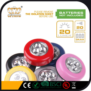 Tap <strong>Light</strong> LED <strong>Push</strong> <strong>Lights</strong> Under Cabinets Battery Powered Wireless Closet Kitchen Night <strong>Lights</strong> - Product Image 2