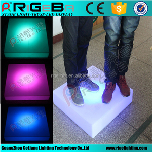 Pista de baile LED para jardín, 16 colores, iluminación impermeable, <span class=keywords><strong>suelo</strong></span> para eventos, decoración interactiva para escenarios de bodas al aire libre - Product Image 3