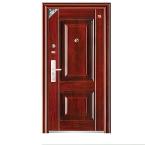 Puerta principal moderna Diseños Casa Puerta principal Diseños Construcción de edificios Seguridad Puerta de acero - Product Image 6