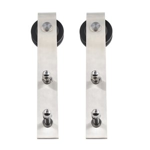 Quincaillerie de porte coulissante de <span class=keywords><strong>grange</strong></span> élégante avec amortisseur à fermeture douce pour porte coulissante de <span class=keywords><strong>grange</strong></span> - Product Image 4