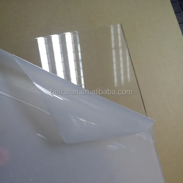 ทนความร้อนพลาสติกฝ้า Perspex แผงอะคริลิสำหรับกรอบรูปแผ่นพลาสติกใส