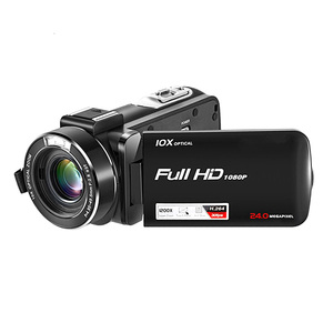 HDV HD Camcorder 10X zoom óptico 120X zoom digital HDVZ80 full HD 1080p câmera de vídeo Controle remoto - Product Image 2