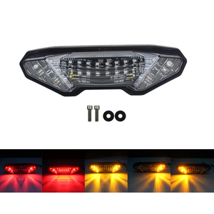 Luz trasera LED, luz de señal de giro, luz trasera de freno para <span class=keywords><strong>YAMAHA</strong></span> <span class=keywords><strong>MT</strong></span> <span class=keywords><strong>09</strong></span> FZ09 2014 <span class=keywords><strong>2015</strong></span>, luz de punto - Product Image 4