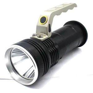 Linterna led recargable, Linterna de mano led, linterna de luz fuerte con batería de 18650 YM-3030