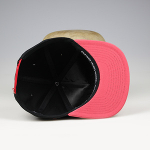 Custom ajustable pico rojo <span class=keywords><strong>tapas</strong></span> de hip hop hebilla de plástico 3d logo snapback sombreros al por mayor - Product Image 4