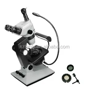 Jewelry Students gemology learning Tools With 4 illumination Systems 10X - 67.5X Multi-function Optical Microscope